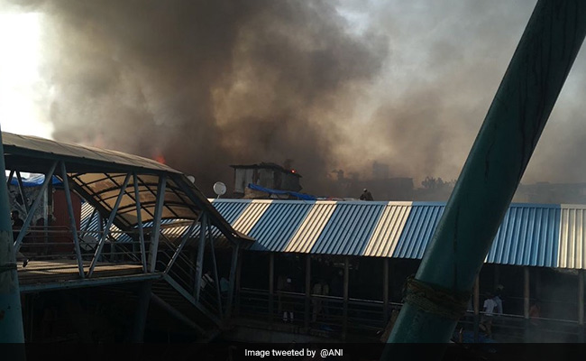 Huge Fire Reaches Bandra Railway Station LIVE Updates: Fire Now Under Control