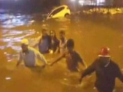 5 Killed After Heavy Rain In Bengaluru, Woman Rescued From Submerged Car