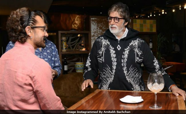 To Amitabh Bachchan, A Blockbuster Birthday Wish From 'Biggest Fan' Aamir Khan