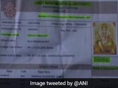 '<i>Bhagwan Bharose</i>...': Student In Bihar Issued Admit Card With Lord Ganesha's Picture