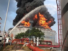 Need More Time To Extinguish Butcher's Island Oil Tank Fire, Say Authorities