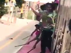 Hanging Out Of Moving Train, Chennai Students Filmed Showing Off Knives