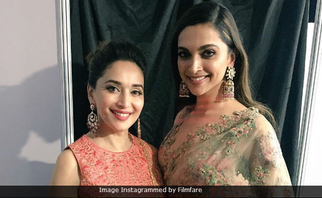 When Deepika Padukone Met Madhuri Dixit, Two Beauties Stole The Limelight