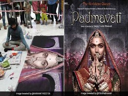 48 घंटे में बनी 'पद्मावती' की रंगोली, भीड़ ने 'जय श्री राम' के नारों के साथ पलभर में कर दी बर्बाद...! 48 घंटे में बनी 'पद्मावती' की रंगोली, भीड़ ने 'जय श्री राम' के नारों के साथ पलभर में कर दी बर्बाद...!