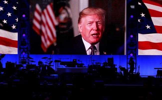 In Rare Show Of Unity, Trump Joins Ex-Presidents For Relief Concert