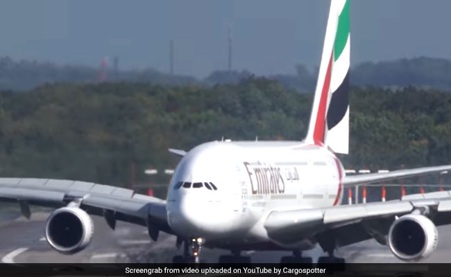 Viral: World's Largest Passenger Plane Makes Scary Landing In High Winds