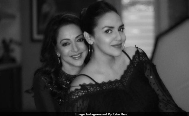 Esha Deol's Black And White Pic On Mom Hema Malini's Birthday Is Pure Gold