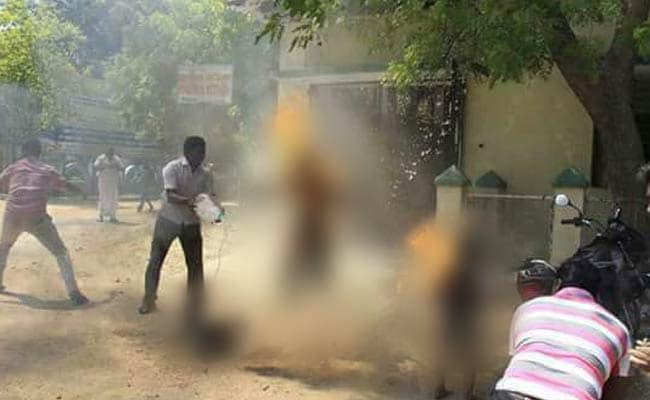 'Harassed' By Money Lender, Family Attempts Self-Immolation In Tamil Nadu