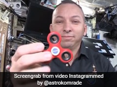 Watch What Happens When You Spin A Fidget Spinner In Space