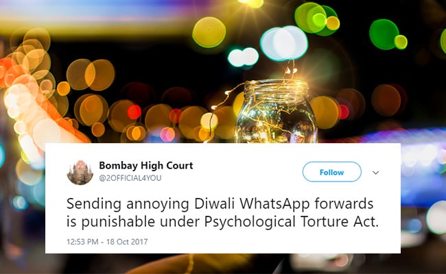 Diwali 2017: 10 Witty Tweets Celebrating The Festival Of Lights