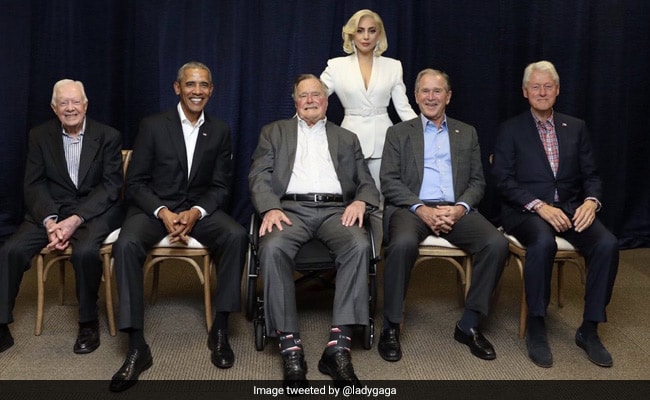 Would Have Sung With Lady Gaga Tweets George Bush See Barack Obama S Reply