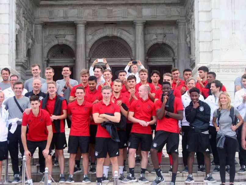 FIFA U-17 World Cup: German Team Visits Iconic Victoria Memorial In Kolkata