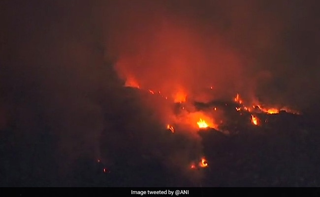 Fire At Ghazipur Garbage Dumping Site In Delhi, 5 Fire Engines Rushed To Spot