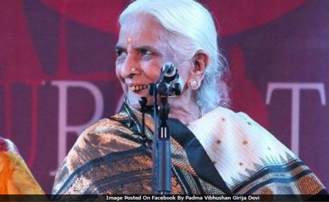 Thumri Queen Girija Devi Dies At 88. PM Modi, Lata Mangeshkar And Others Pay Tribute