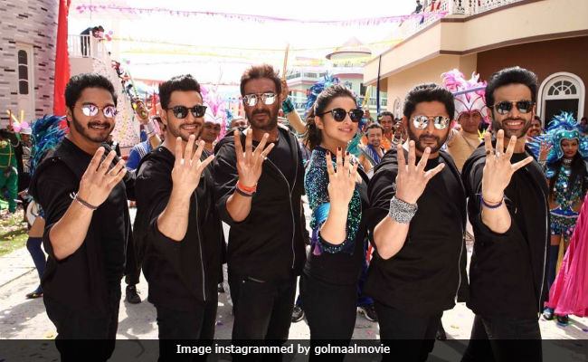 <i>Golmaal Again</i> Movie Review: Ajay Devgn, Tabu's Film Is A Wild, Wacky Ride