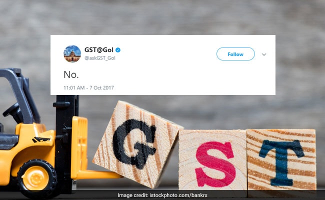 Tweet From Handle Set Up To Answer GST-Related Questions Has Many Amused