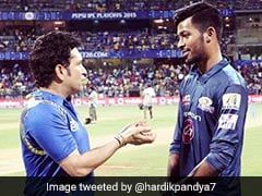 Sachin Tendulkar's Belief Gave Me A Lot Of Self-Confidence, Says Hardik Pandya