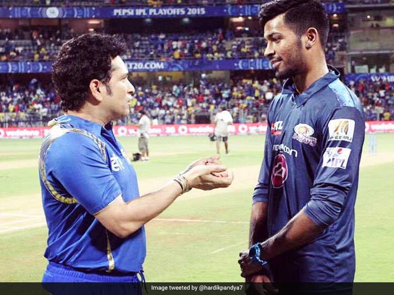 Sachin Tendulkar's Belief Gave Me A Lot Of Self-Confidence, Says Hardik Pandya