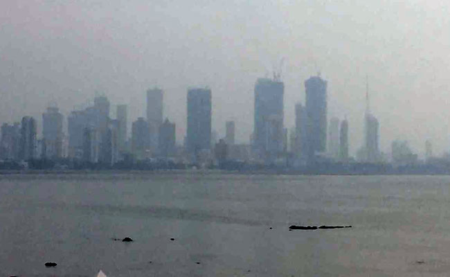 Ahead Of Diwali, Mumbai Skyline Covered In Haze This Morning
