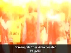 Video: Helium Balloons Burst Into Flames, Injure 15 At Chandigarh Event