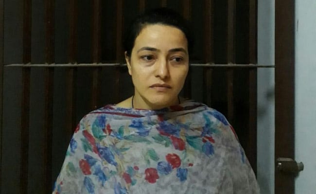 honeypreet after arrest 650