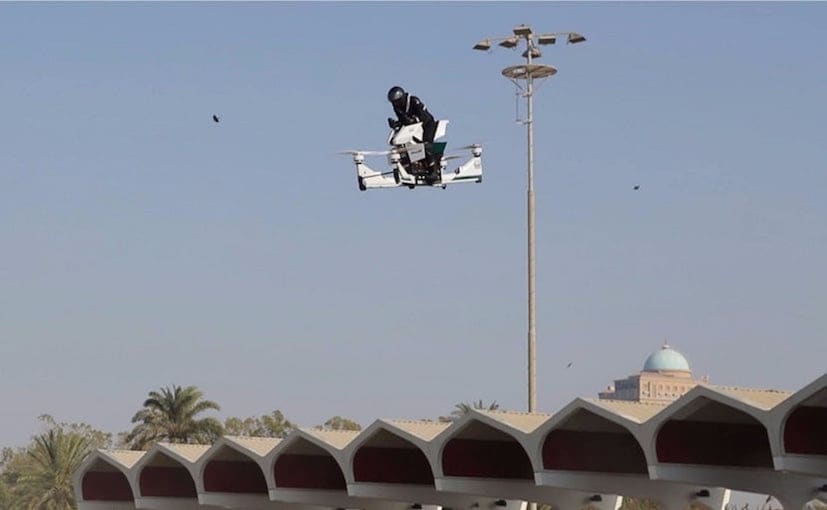 hoverbikes dubai police