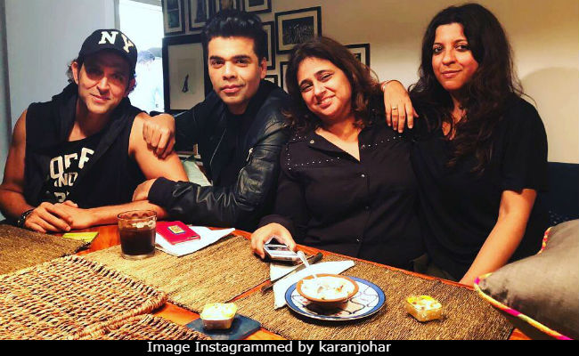 Hrithik Roshan Relaxes At Farhan Akhtar's Party After His 'Don't Support Me' Post