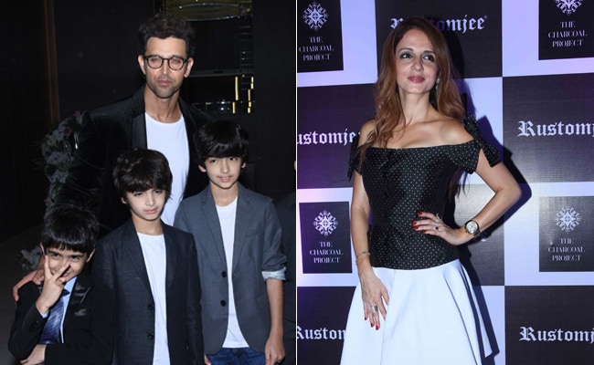 Hrithik Roshan, Ex-Wife Sussanne Khan And Sons Spotted Together. See Pics