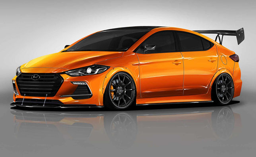 Tuned Hyundai Elantra And Santa Fe Showcased For SEMA Show