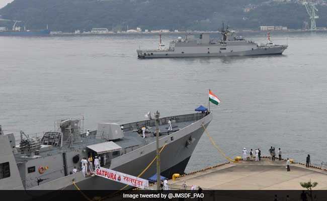 Two Indian Ships In Japan For Naval Exercise