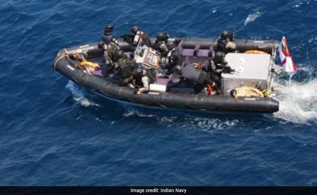 INS Trishul (F43): Indian Navy's Marcos Special Commandos Save Cargo Ship  From Pirates In Gulf Of Aden