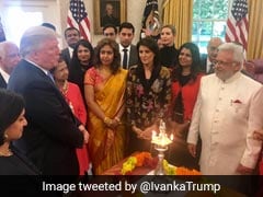 From Ivanka Trump - Diwali Greetings And A Message Ahead Of India Visit