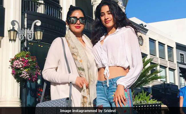 Did Jhanvi Kapoor Ask Sridevi To Intervene For Debut Film With Karan Johar?