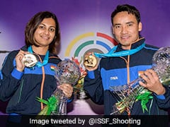 ISSF World Cup Final: Jitu Rai, Heena Sidhu Win Gold In Air Pistol Mixed Team Event