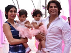 All Things Nice From Karanvir Bohra, Teejay Sidhu's Twins' First Birthday