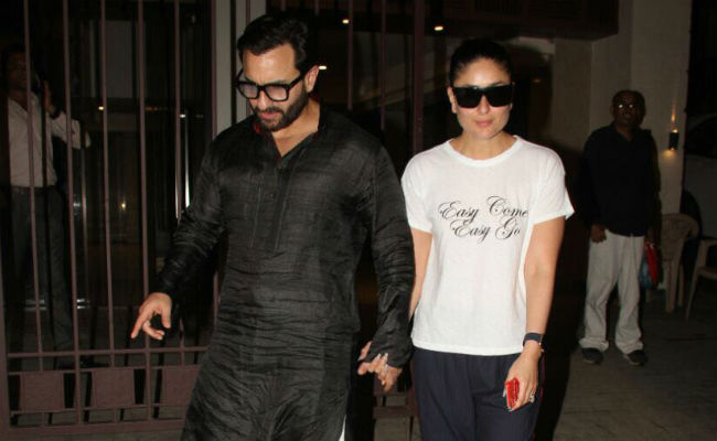 Spotted: Kareena Kapoor, Saif Ali Khan At Soha's House On Wedding Anniversary