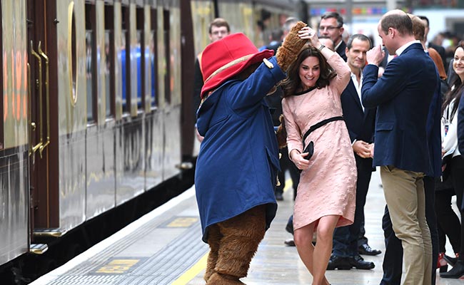 Kate Middleton's Impromptu Twirl With Paddington Bear. You're Welcome