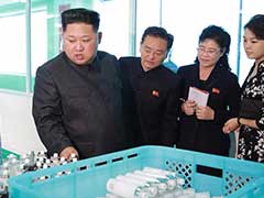 Kim Jong-un's Latest Site Inspection - A Cosmetics Factory. With Wife