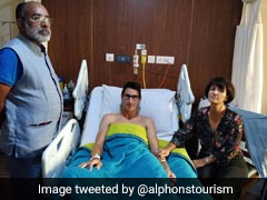 हमले में घायल स्विस टूरिस्टों के स्वास्थ्य में सुधार, पर्यटन राज्यमंत्री अल्फोन्स ने की मुलाकात