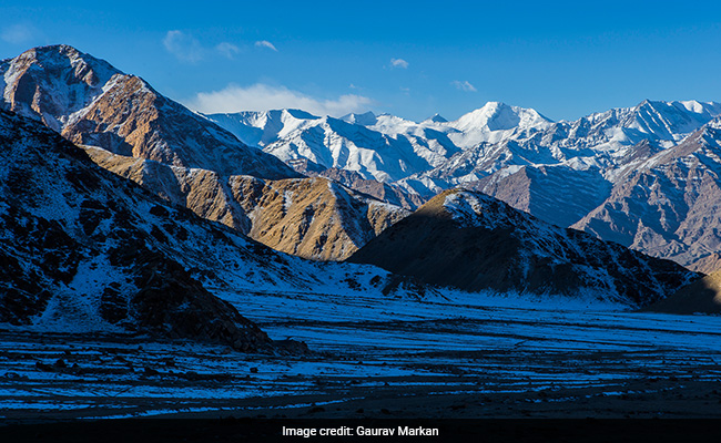 Leh Records Coldest Night This Winter