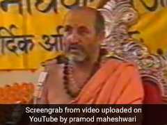 Sanskrit Scholar Shankaracharya Madhavashram Maharaj Dies At 76