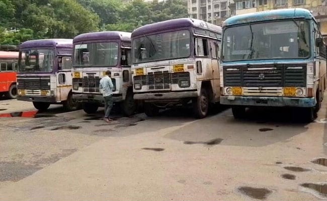 Maharashtra State Buses To Beed, Latur Stopped After Maratha Protesters Throw Stones