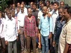 Employees Shave Heads In Protest As Maharashtra Transport Workers' Strike Continues