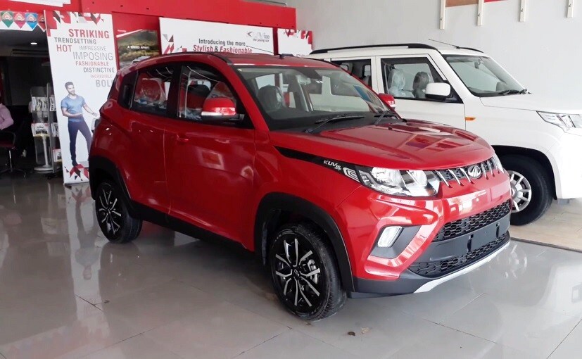Mahindra KUV100 NXT Edition Arrives At Dealerships, Launch Soon