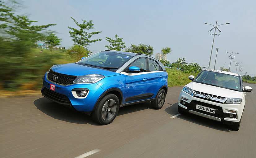 Tata Nexon Vs Maruti Suzuki Vitara Brezza: Diesel Subcompact SUV Comparison Review