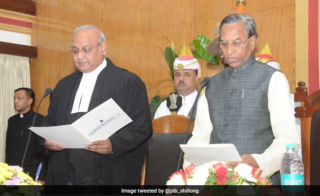 Ganga Prasad Sworn In As Meghalaya Governor