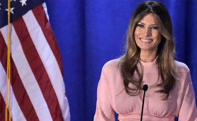 Melania Trump Tells Students Not To 'Copy', Internet Isn't Having It