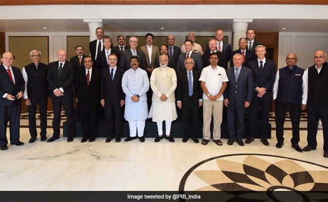 PM Modi Meets Global Oil Chiefs, Targets More Energy Reforms
