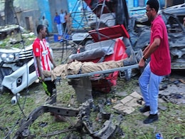 'Many Bodies' As Two Car Bombs Explode In Somalia 'Many Bodies' As Two Car Bombs Explode In Somalia