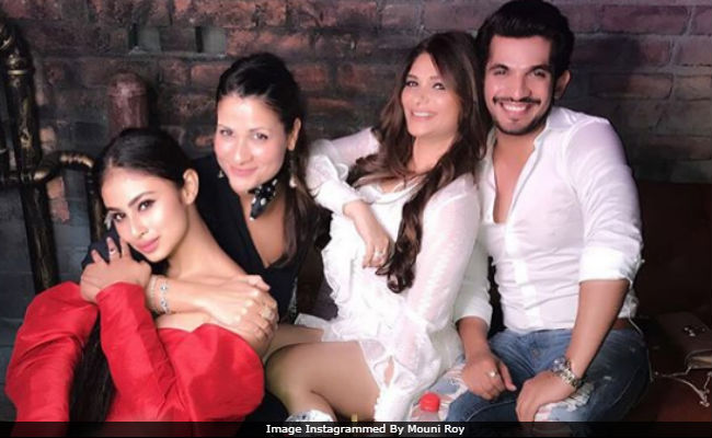 Inside Arjun Bijlani's Birthday Bash With Mouni Roy. Pics Here
